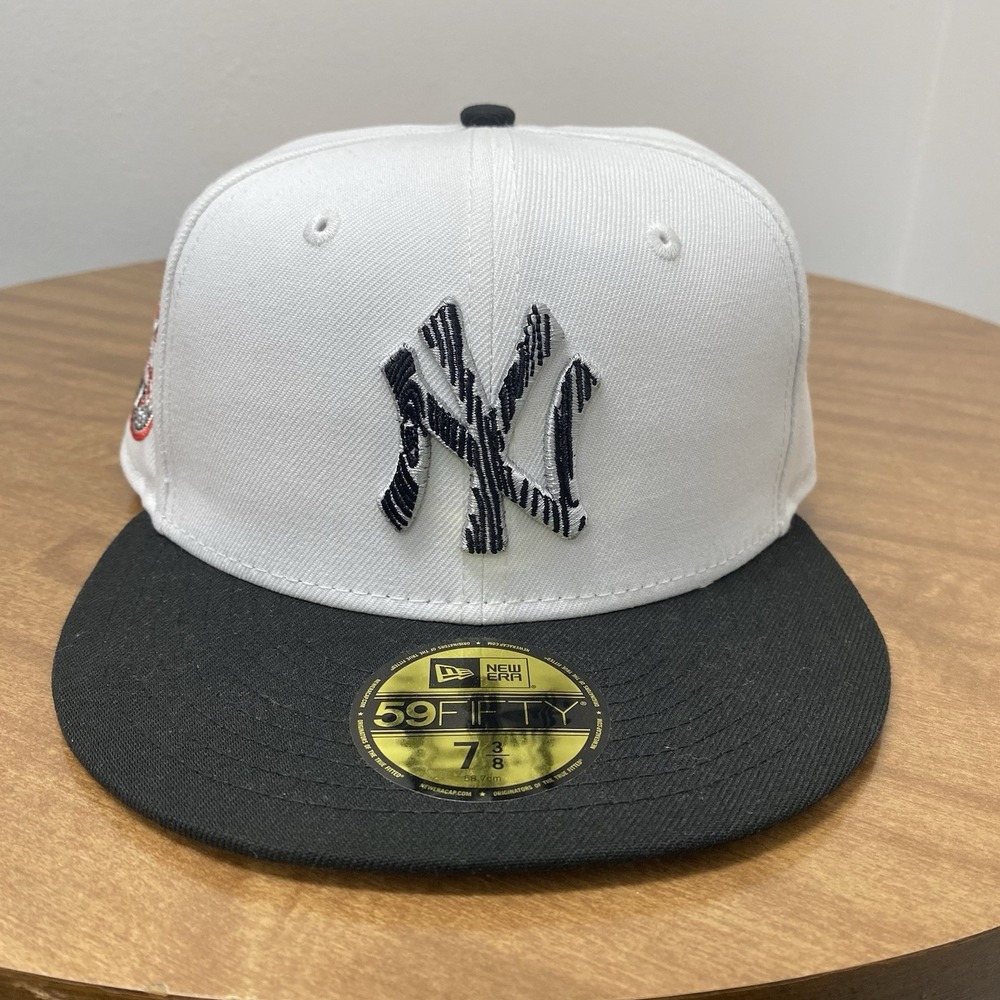 New Era 59FIFTY New York Yankees Fitted Hat 7 3/8 White 1949 World Series New